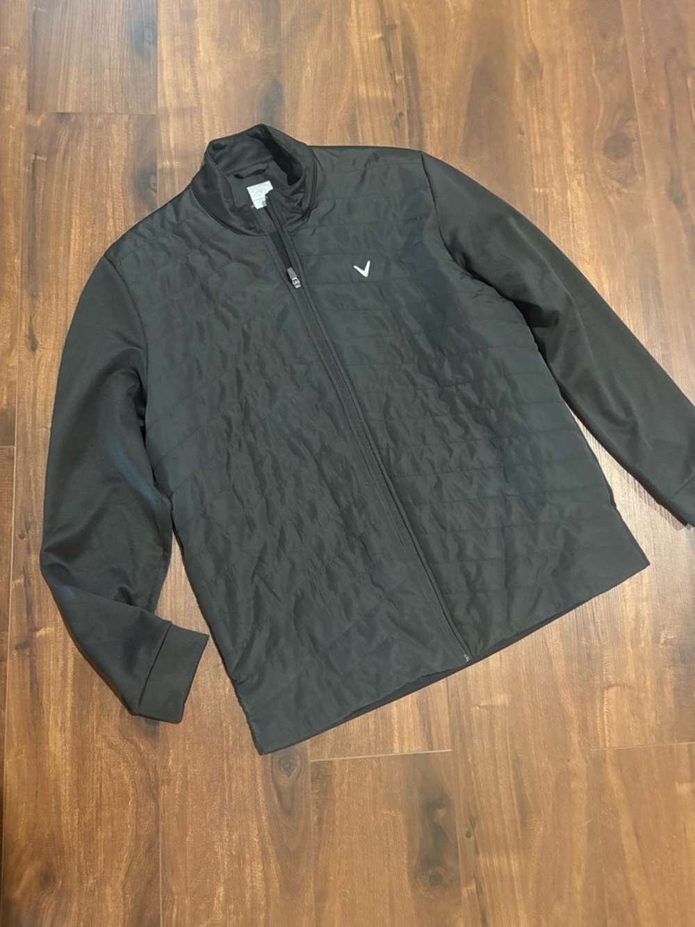 NWT Callaway quilted puffer golf jacket, size L